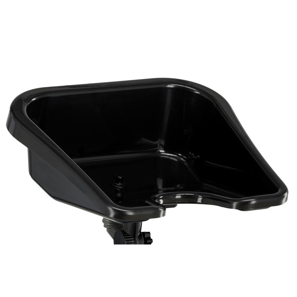Portable Barber Washer on a Stand, Adjustable, Mobile + Tank