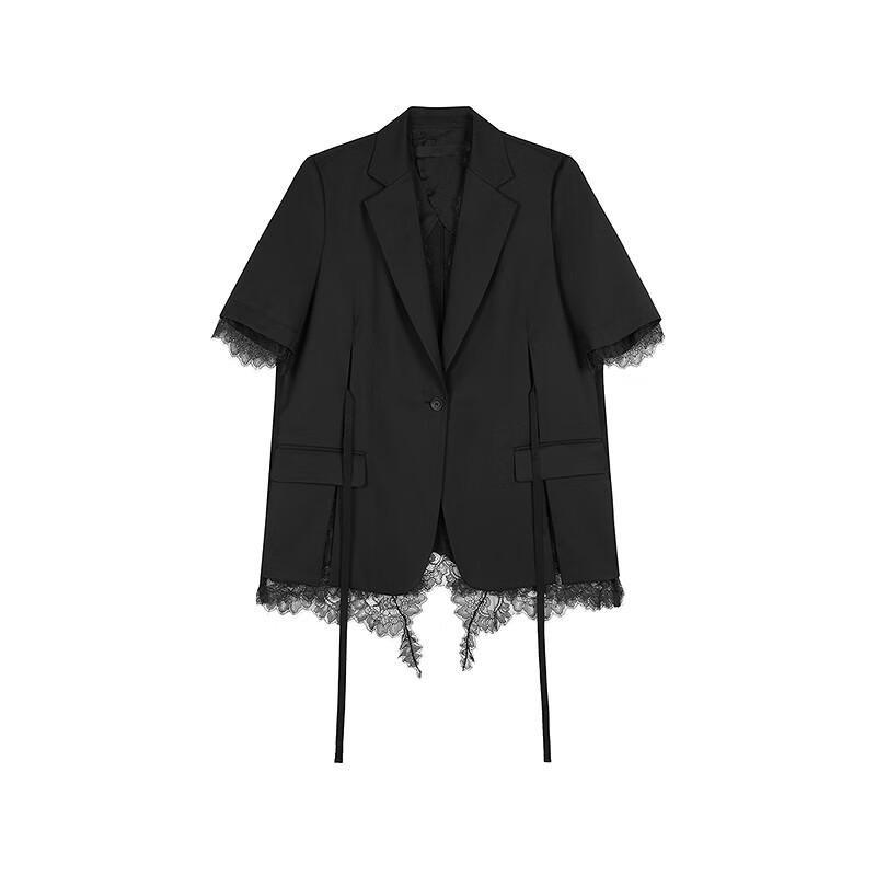 JNBY Women's Loose Fit Mid-Sleeve Blazer