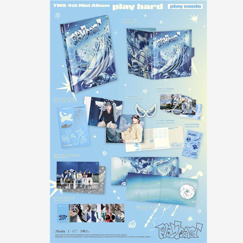 [Pre-order] TWS - 4th Mini Album [play Hard] (+Online Benefit)