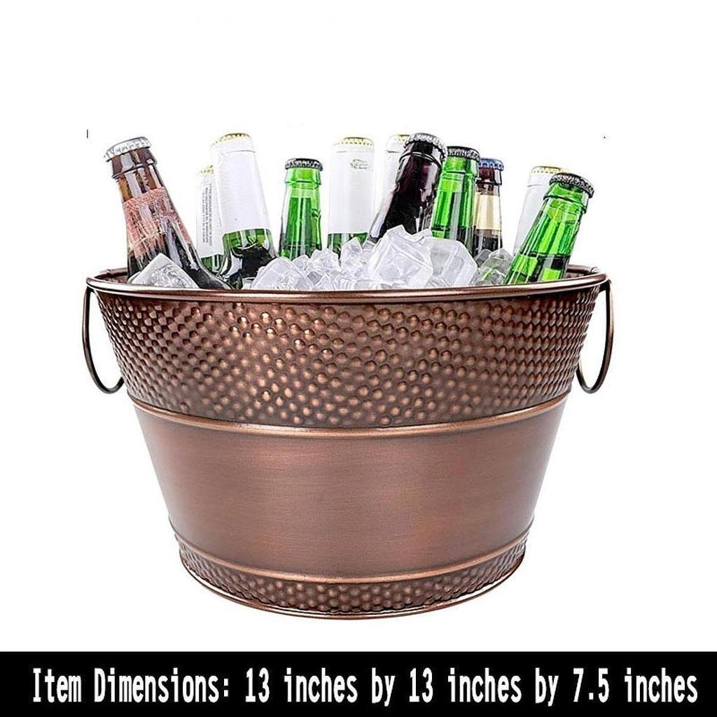 Galvanized Iron Container for Wine And Drink Chilling
