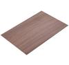 ISL Natural Wood Slice Wood Stickers, Walnut, A4 Size, 210 X 297mm, Set of 10