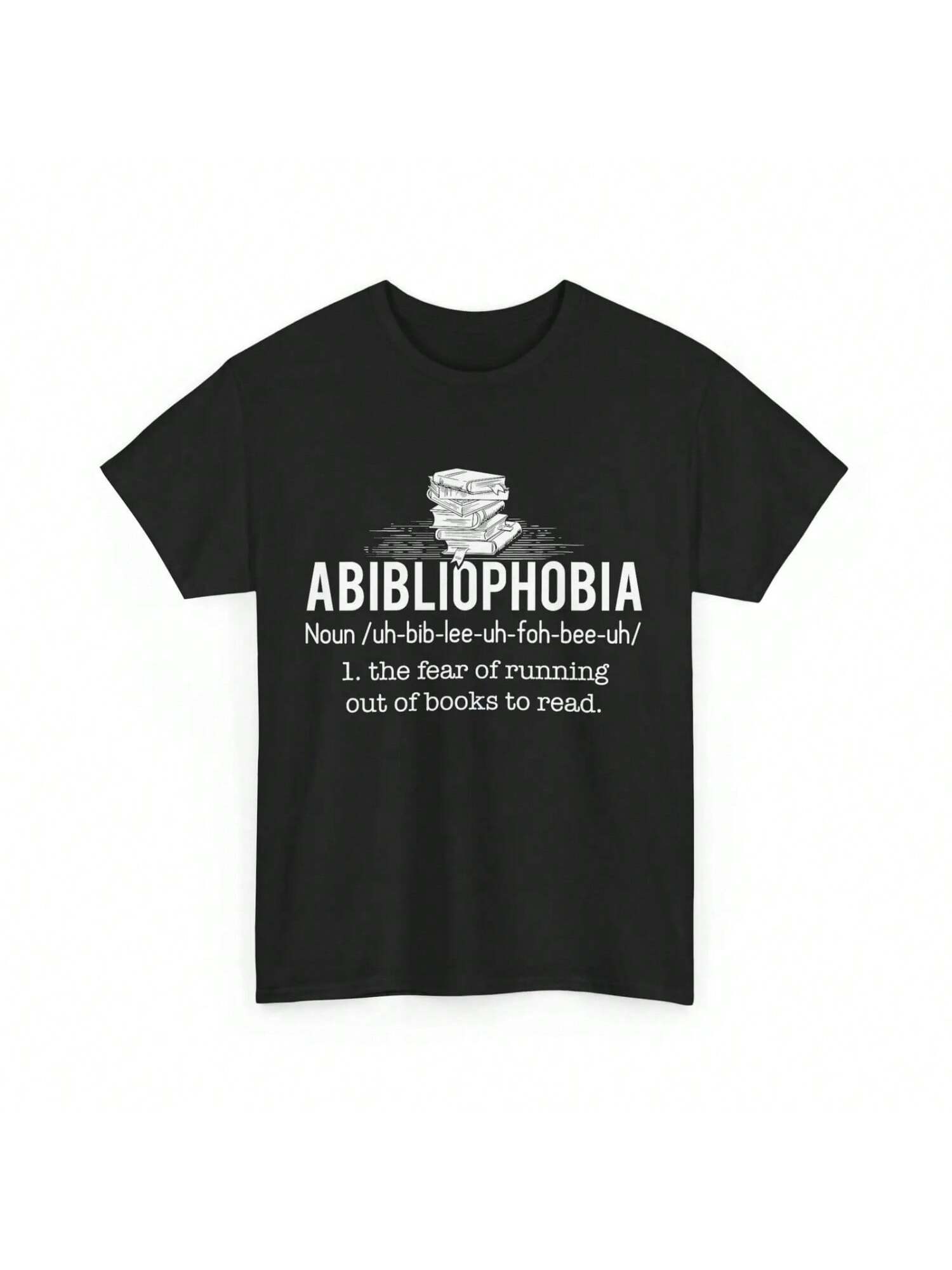 Abibliophobia Definition T Shirt Reading Lovers Reader Bookish Bookworm S разноцветный