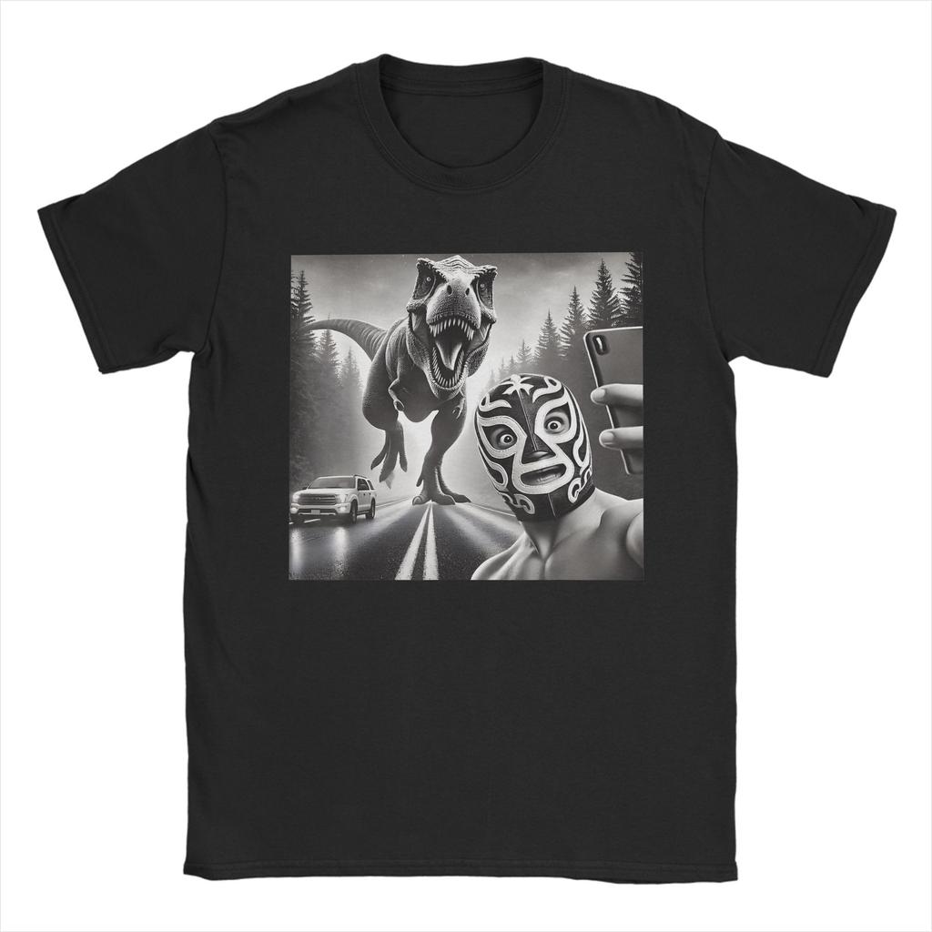 Men Women's T Shirt Luchador Mask T-Shirt  Lucha Libre Mexican Wrestling T-Shirts Novelty  Summer Tee Shirt Clothes Gift Idea