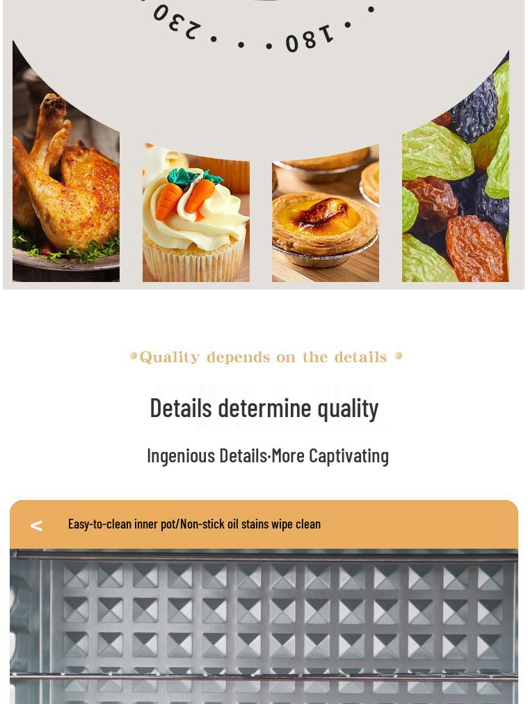 Large Capacity Multifunctional Electric Double Layer Baking Oven