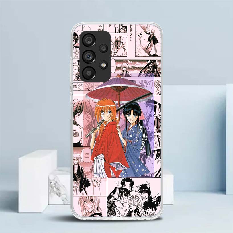 Rurouni Kenshin Anime für Samsung Galaxy A17 A37 A57 A16 A26 A36 A56 A15 A14 A55 Handyhülle A13 A53 A25 A35 A24 A34 A23 A33 Gala