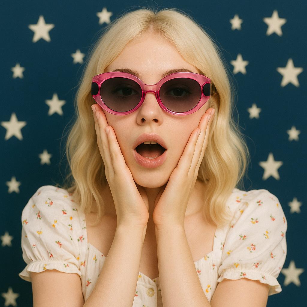 Vintage Cat Eye Sunglasses Women For Men Luxury Brand Designer Sun Glasses Punk Popular Hip Hop Double Color Eyeglasses Uv400