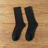 Men's Autumn and Winter Velvet Thickened Warm Middle Aged and Elderly Long Socks