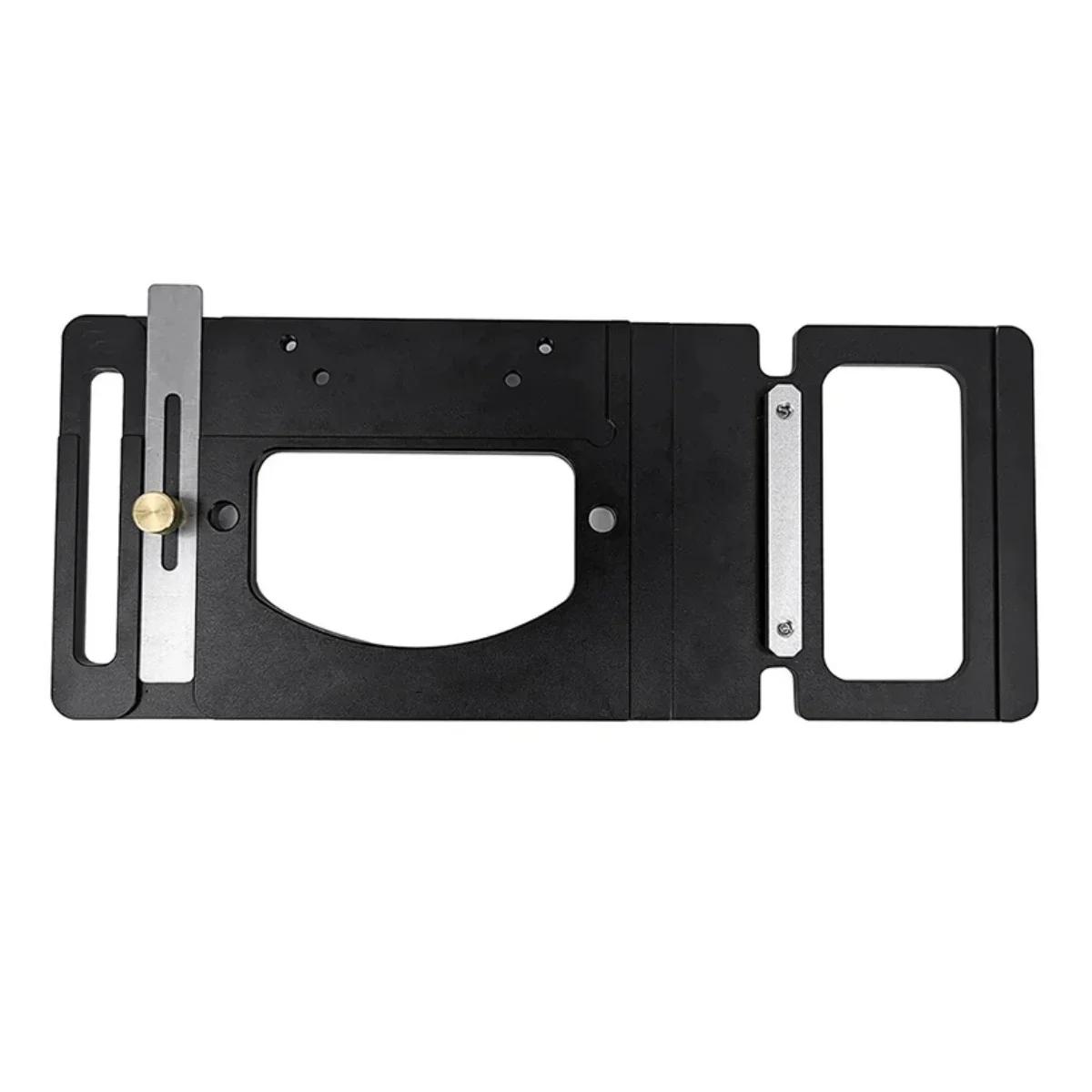 

90° Angle Stop for Festool and Makita Rails ,Woodworking Track Saw Square Guide Rail Clamp Right Angle Positioning Plate
