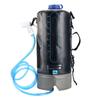 Outdoors Hiking Camping 12L Shower Bag with Pressure Foot Pump and Shower Nozzle
