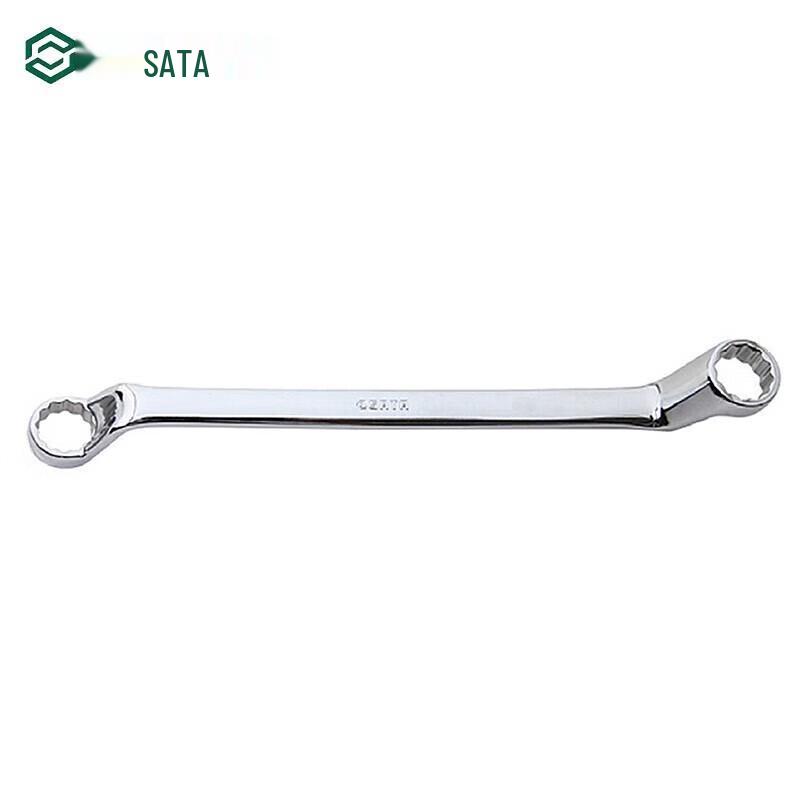 SATA Fully Polished Long Pattern Double Box-End Wrench