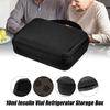 30/60 Slots 10ml Insulin Vial Storage Box with Mesh Bag for Organizing Small Injection Vials Portable Samll Bottle Carrying Case