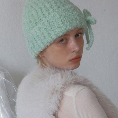 UNDERCONTROL STUDIO RIBBON BEANIE / MOHAIR BOUCLE / ml