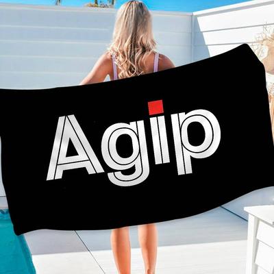 Agips-S E-Eni-S Racing Car Microfiber Beach Towel Absorbent Quick Dry Soft Yoga Swimming Resort Mountain Climbing Towel