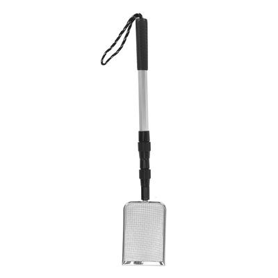 Chicken Poop Scooper Adjustable Stainless Steel Metal Litter Scoop Long Handle Cat Litter Sifter for Home B Type, 3