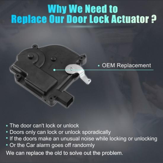 Rear Right Power Door Lock Actuator Motor Single  for Honda Odyssey 05-10