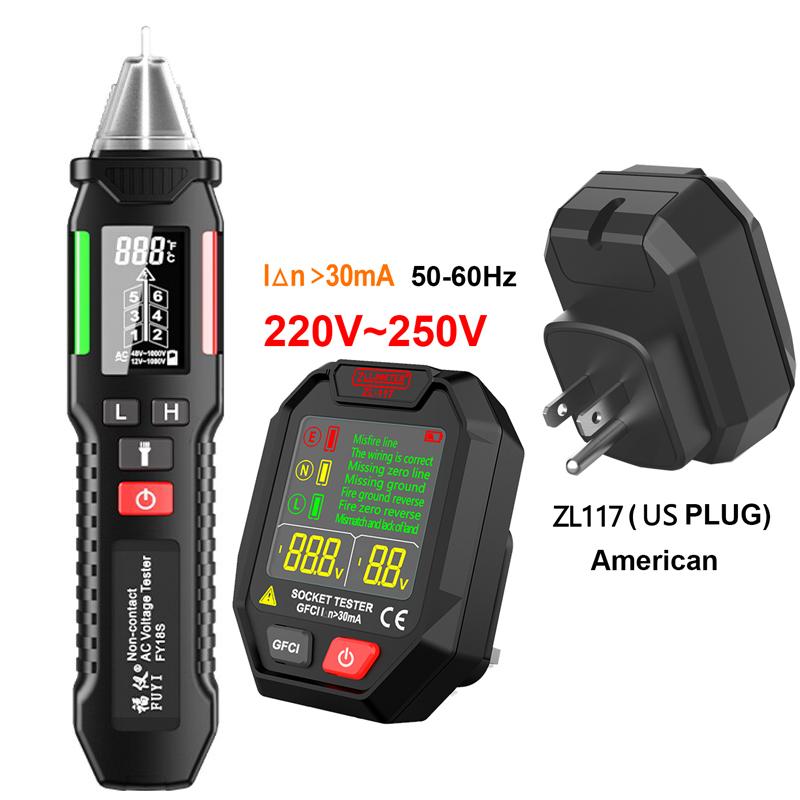 Professional Voltage Detector Indicator 12-1000V Non-Contact Wall Check Voltage Pen Smart Breakpoint Finder Voltmeter tester