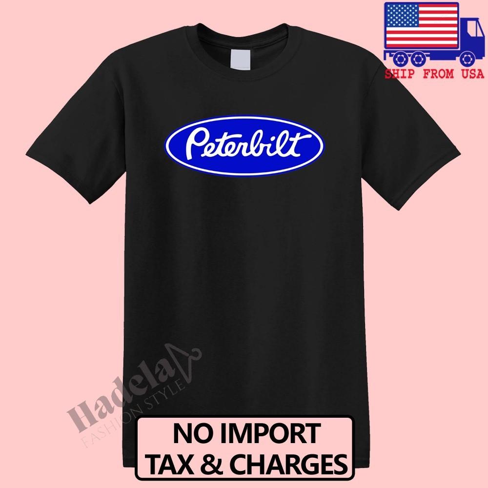 Peterbilt Blue Men s Black Size S-5XL M