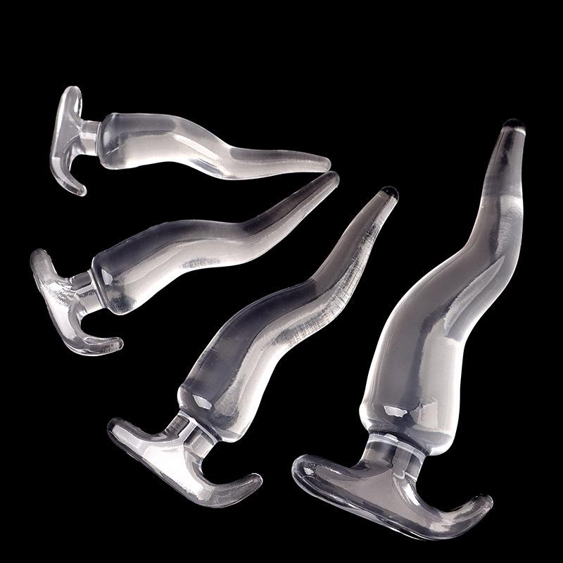 S-Shaped Anal Plug: Unisex Backdoor Anal Dilator Beads for SM Play Outdoors