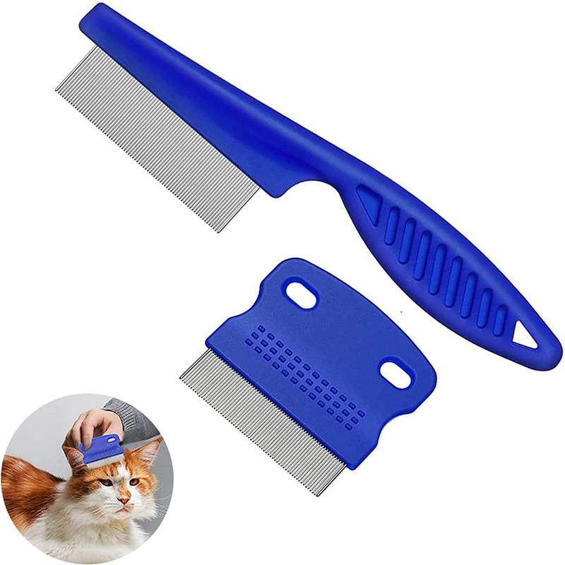 Buy Cat Dog Flea Comb Clean Lice/Tangles/Knots/Crust/Dirt,for Cat Dog ... - Flea Combs For Outdoor Cats To Use At Home