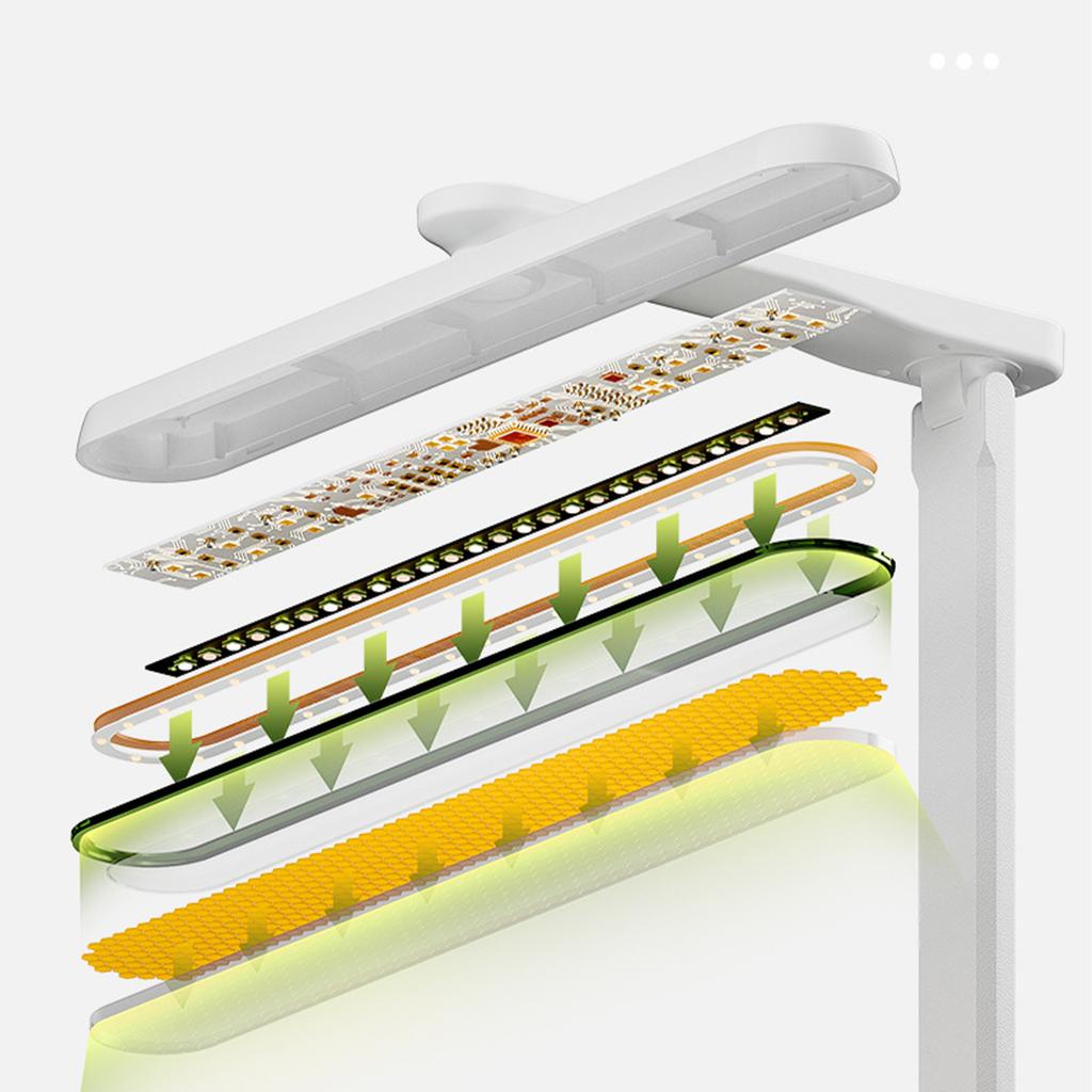 LED Folding Desk Lamp Student Study Eye Protection Dormitory Children Bedside Charging Desk Lamp Reading Night Light