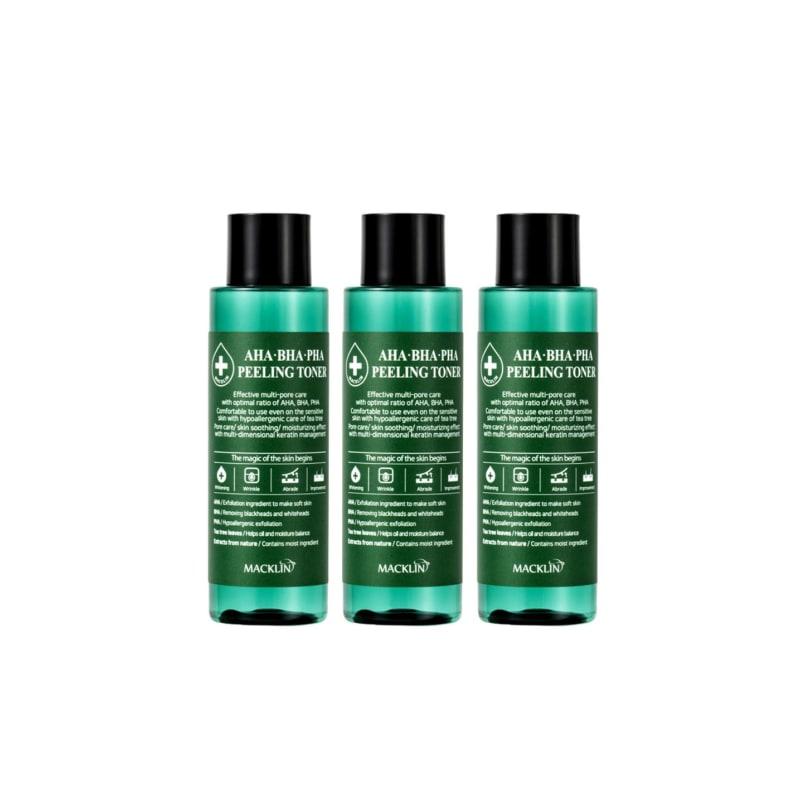 AHA BHA PHA Peeling Toner 150ml X3
