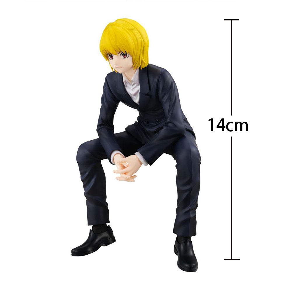 Anime Figure Killua Zoldyck Kurapika Hisoka Collectible Model Illumi Zaoldyck Figurine Toy Gon Freecss Action Doll Poseable Articulated Scale 2