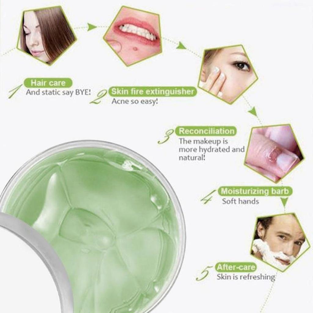 Vysoce hydratační krém z aloe vera, který doplňuje vlhkost, zmírňuje suchost, rozjasňuje tón pleti a zanechává pokožku jemnou a jemnou.