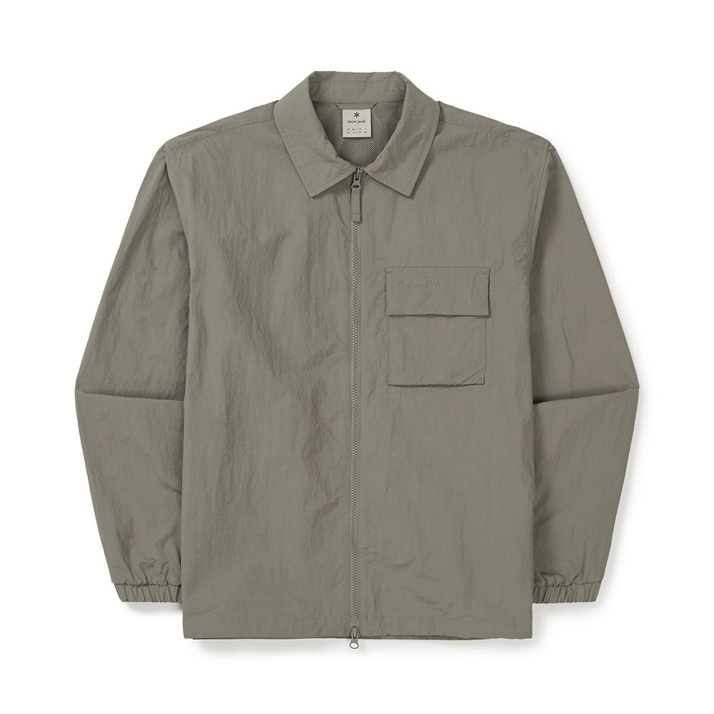SNOWPEAK Paper-like Shirt Jacket Vintage Khaki (S25ZMLSH54)