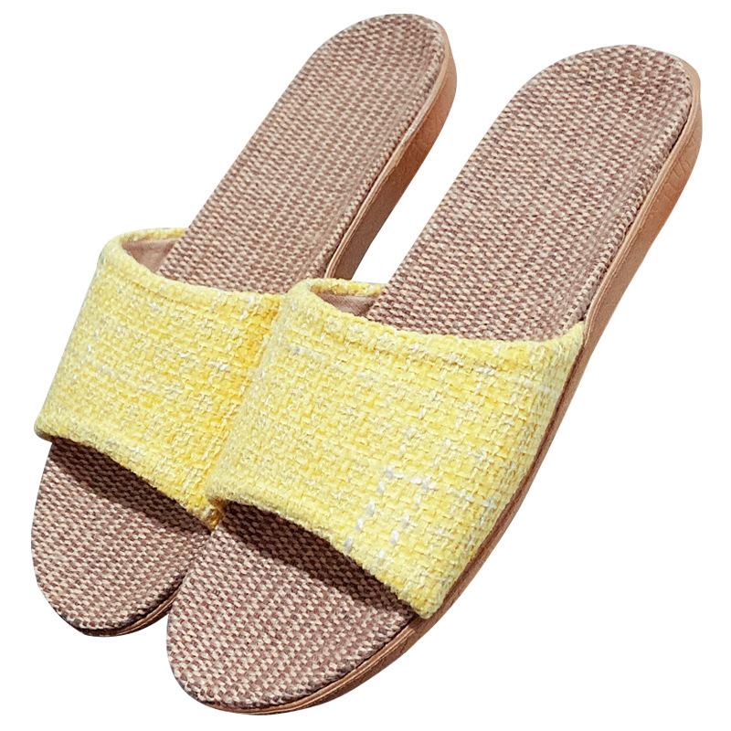 New Women's Comfortable EVA Lightweight Linen Slippers