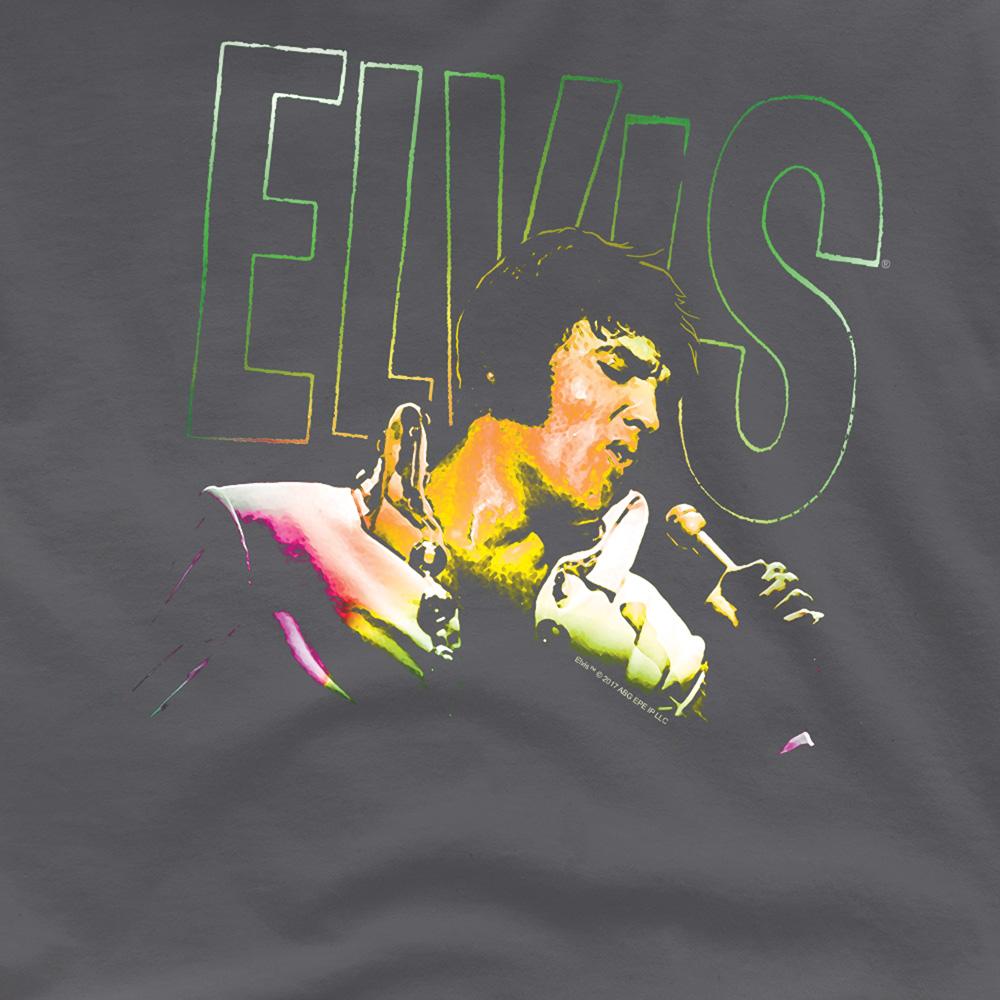 Elvis Presley Unisex Adult Multicoloured T-Shirt