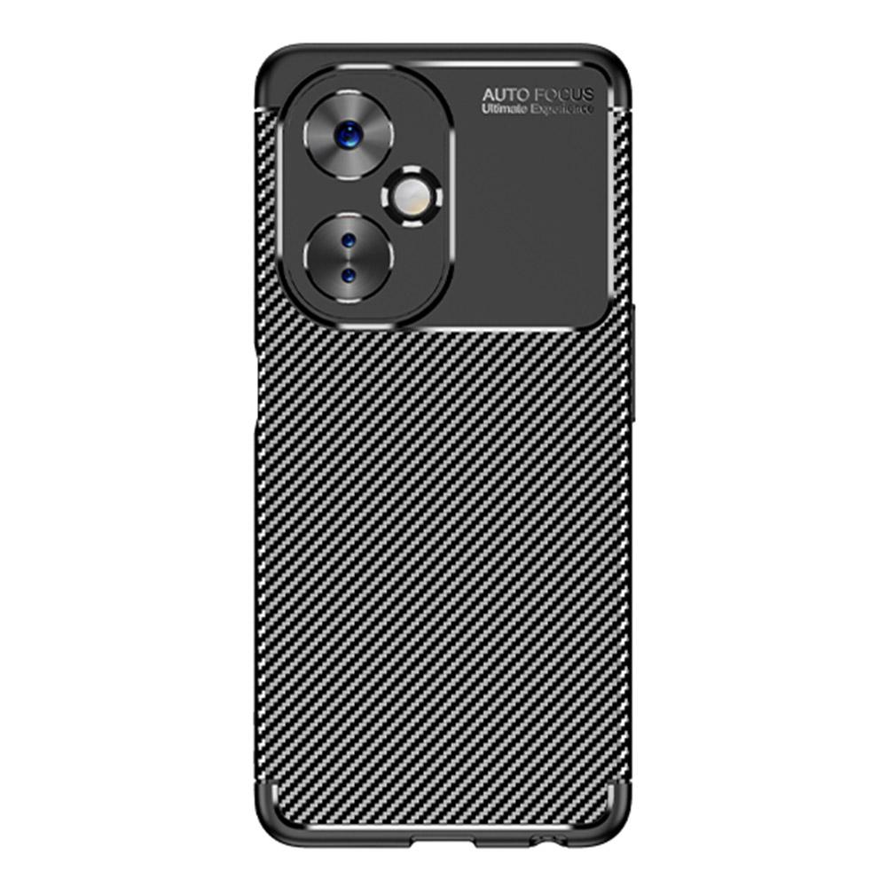 For OnePlus Nord CE 3 Lite 5G/Nord N30 5G Carbon Fiber Texture Case Soft TPU Drop Protection Phone Cover