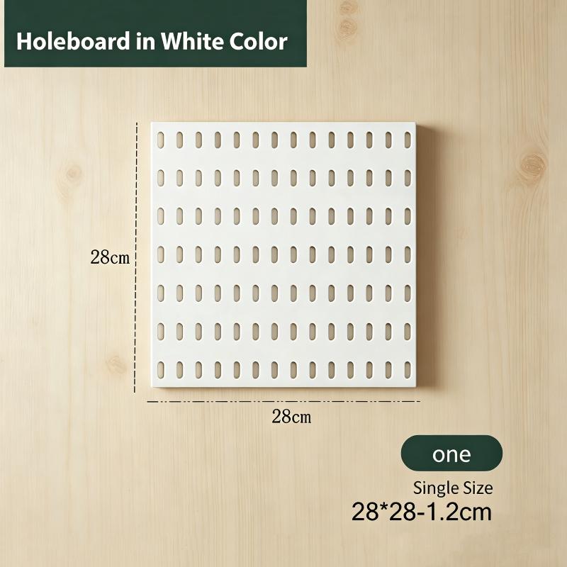 Organizador de Tablero Perforado Estante de Almacenamiento Montado en Pared Estante Colgante Accesorios para Tablero Perforado Decoración del Hogar Exhibición