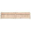 Vidaxl Garden Pots, 2 Pcs, Solid Pine Wood