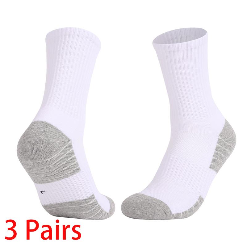 3 Paar Einfarbige Herrensocken Unsichtbare Mittelrohrsocken Herren Frühling Herbst Atmungsaktive Socken