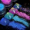 6 Boxes/set Super Shiny Mermaid Nail Glitter Powder Sequin Nail Art Decoration