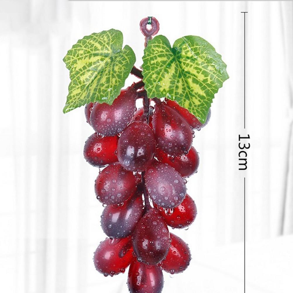 Rubberized Plastic Hanging Grapes for Vintage DIY For Home Garden Decor