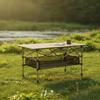Compact Folding Camping Table Easy to Clean Furniture for Barbecues