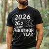 2026 Is My Marathon Year Shirt / 26.2 Marathon Training Tee / New Year Running Shirt / Runner Gift 2026 / Marathoner Motivation Shirt