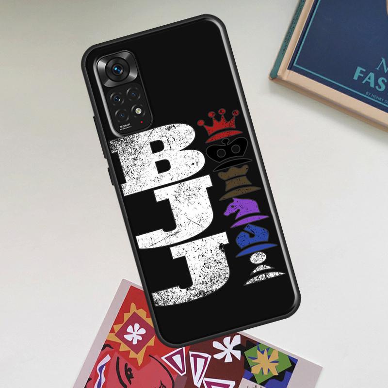 

BJJ Brazilian Jiu Jitsu Case For Xiaomi Redmi Note 12 Pro Plus 8 9 10 11 Pro 8T 9S 10S 11S 12S 9C 10A 10C 12C Cover Redmi Note 12 5G