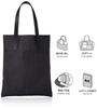 [Amazon Essentials] Tote Bag, Linen Coated, B4, Black
