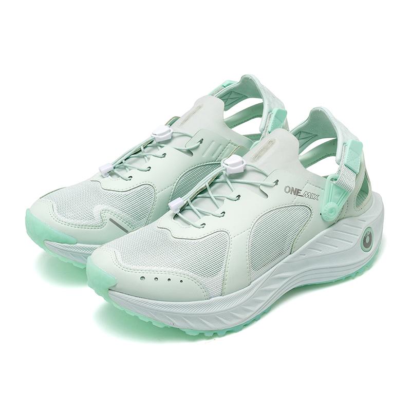 ONEMIX Sommer Outdoor Wasserschuhe Dicke Sohle Rutschfeste Gepolsterte Freizeitschuhe Herren Atmungsaktive Speed ​​Interferenz Wasserschuhe Damen