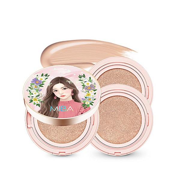 

Подушка Miba Wang Cushion Season 2, большой мотор, 25 г + комплект запасных частей 25 г, 2 шт., нет. 23 спокойная кожа, 1 набор корейской популярной косметики