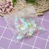 100 PCS Candy Baking Hot Plastic Packaging Bag Self Adhesive Seal OPP White Dots
