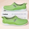 Water Shoes New Fashion Light Mouth Rain Shoes Women, Non-slip Waterproof Thickened Spring and Autumn Low-top Rubber Shoes Women