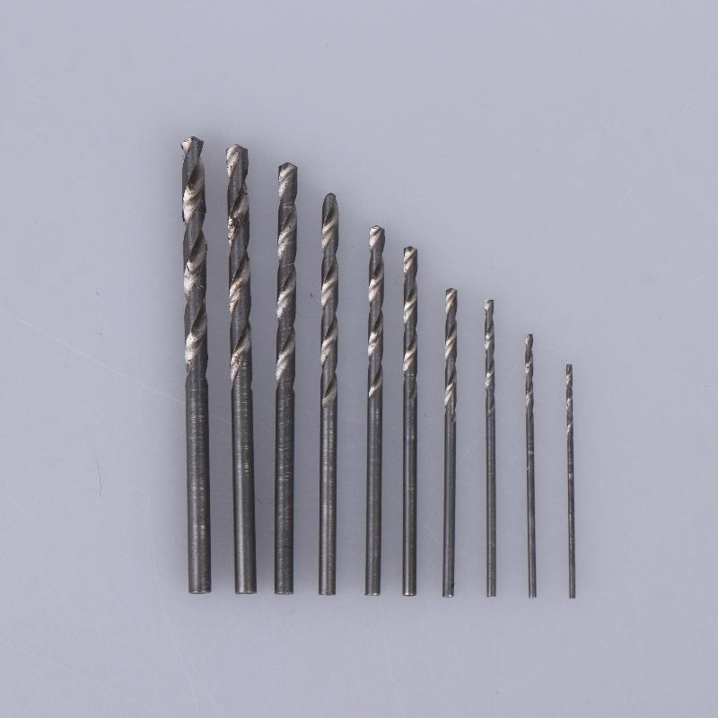 Mini Micro Aluminum Hand Drill With Keyless Chuck Hss Steel Twist Drill Bit Woodworking Drilling Rotary Tools Hand Drill Manual