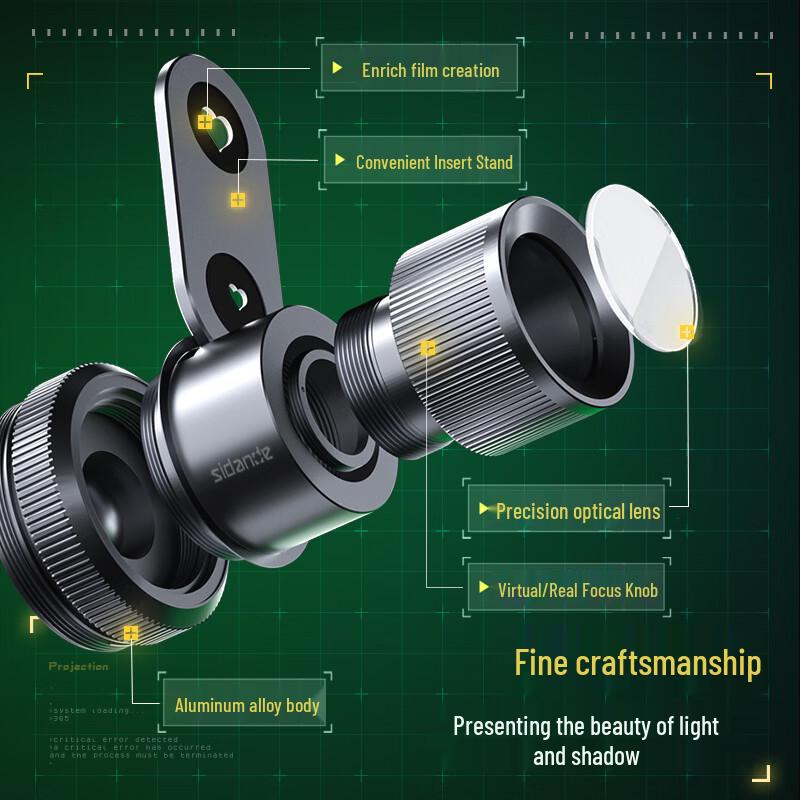 Stand Mini Zoomable Projection Shaping Tube