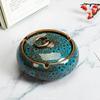 Ashtray creative personality trend anti-fly ash ins wind home living room atmospheric ash with cover cute girl