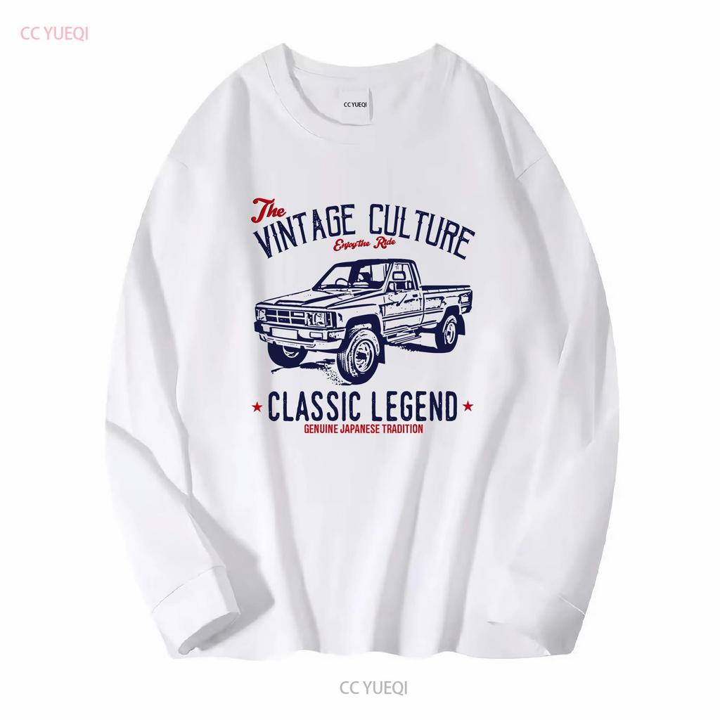 JAPANESE PICK UP TRUCK HILUX MK4 1983 3 NEW COTTON T SHIRT Long or Short Sleeves Vintage Washed Top For Everyday Wear Graphic