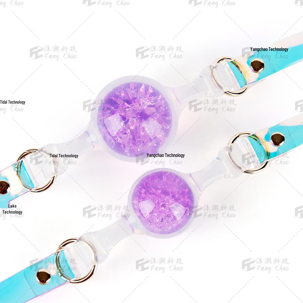 Silicone Bondage Aurora Ball Gag: Deep Throat Flirting Plug for Women - Alternative Erotic Product