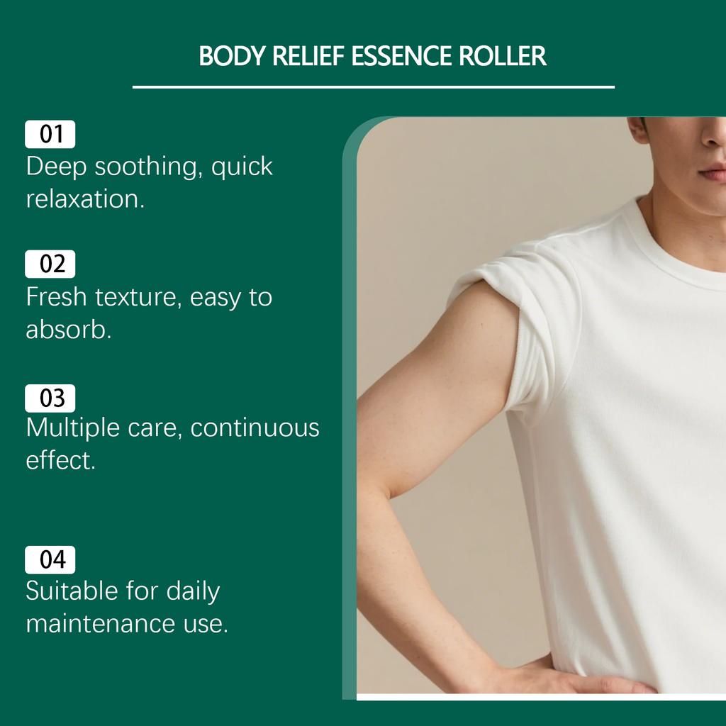 Portable Body Pressure ,relieving Ball Massage Oil For Fatigue Care  , Shoulder And Neck Relaxation  , Soothing Ball  ,50ML